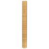 vidaXL Balcony Screen Light Brown 500x80 cm Poly Rattan