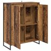 vidaXL Shoe Cabinet Old Wood 79 x 36 x 100 cm Engineered Wood