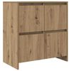 vidaXL Sideboards 2 pcs Artisan oak 70 x 41 x 75 cm Engineered wood