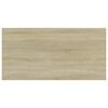 vidaXL Bookshelf Boards 8 pcs Sonoma Oak 80x30x1.5 cm Engineered Wood