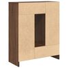 vidaXL Sideboard with Drawers and Doors Brown Oak 73x31x90 cm