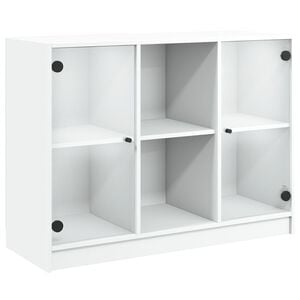 vidaXL Sideboard White 102x37x75,5 cm Engineered Wood