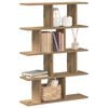 vidaXL Wall Cube Shelf 12 Compartments Artisian Oak Engineered Wood