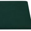 vidaXL Wall Headboard 12 pcs Dark Green 30 x 30 cm Velvet