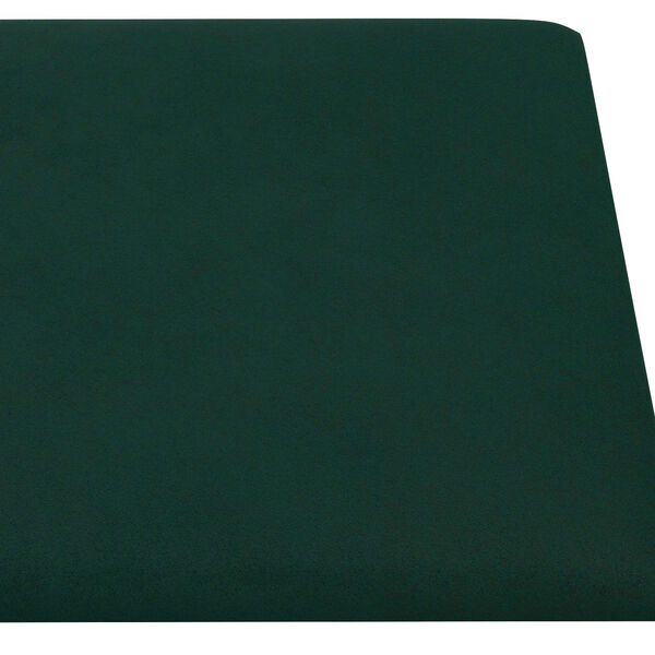 vidaXL Wall Headboard 12 pcs Dark Green 30 x 30 cm Velvet