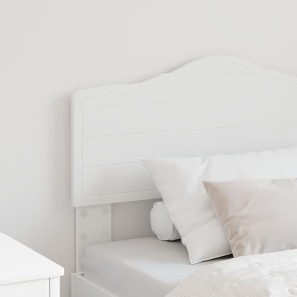 vidaXL Headboard with Headboard White 75 cm Engineered wood