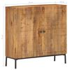 vidaXL Sideboard 75x30x75 cm Solid Mango Wood