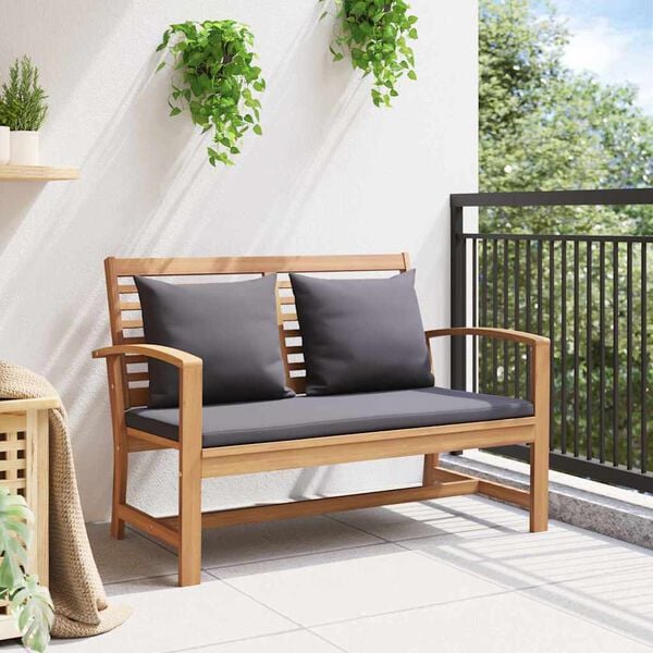 vidaXL Garden Sofa Set Natural Solid teak wood