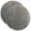 vidaXL Cushion Cover 2 pcs HEERLEN Dark Grey &Oslash; 50 cm Chenille Fabric