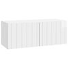 vidaXL Wall-Mounted TV Cabinet 78.5 x 31 x 30 cm High Gloss White
