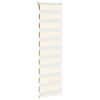 vidaXL Zebra Blind Marble Beige 45x100 cm Fabric Width 40.9 cm Polyester