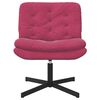 vidaXL Swivel Relaxing Chair Wine Red 63 x 75 x 76 cm Velvet