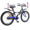 vidaXL Kids Bike 18'' for 5-7 Years Old Black