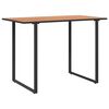 vidaXL Garden Table Brown 100 x 55 x 70 cm Wood
