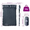 vidaXL Self Inflating Camping Mattress with Pillows 2-Person Grey