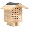 vidaXL Bee House | Light Brown | Solid firwood | Small | Durable | Bee House