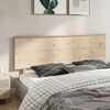 vidaXL Bed Headboard 204x6x82.5 cm Solid Wood Pine