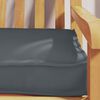 vidaXL Pallet Cushion Anthracite 200 x 40 x 8 cm Oxford Fbric