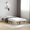 vidaXL Bed Frame without Mattress Sonoma Oak 90x190 cm Single