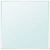 vidaXL Table Top Tempered Glass Square 800x800 mm