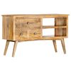 vidaXL Sideboard 102x35x61 cm Solid Mango Wood
