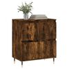 vidaXL Sideboard Smoked Oak 60x35x70 cm Engineered Wood