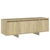 vidaXL TV Cabinet Sonoma Oak 120x30x40,5 cm Engineered Wood