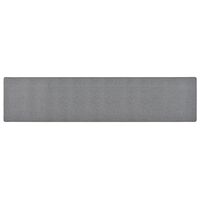 vidaXL Carpet Runner Dark Grey 80x400 cm