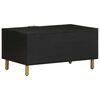 vidaXL Coffee Table Black 80x50x40 cm Engineered Wood