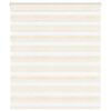 vidaXL Zebra Blind Marble Beige 130x100 cm Fabric Width 125.9 cm Polyester