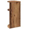 vidaXL End Table Old Wood 29.6 x 29.6 x 60 cm Engineered Wood