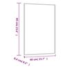 vidaXL Wall Mirror 40x60 cm Glass Rectangle