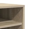 vidaXL Shoe Cabinet Sonoma Oak 60x35x92 cm Engineered Wood