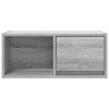 vidaXL TV Cabinet Grey Sonoma 60x31x25.5 cm Engineered Wood