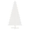 vidaXL Wooden Christmas Tree for Decoration White 180 cm Solid Wood Pine