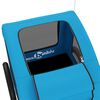 vidaXL Pet Bike Trailer Blue Oxford Fabric and Iron