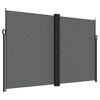 vidaXL Retractable Side Awning Anthracite 220x600 cm