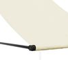 vidaXL Retractable Awning Cream 100x150 cm Fabric and Steel