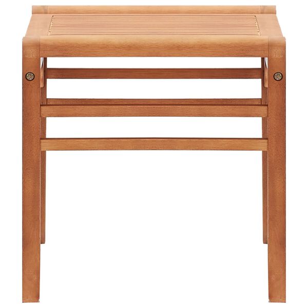 vidaXL Garden Bench 64 cm Solid Eucalyptus Wood