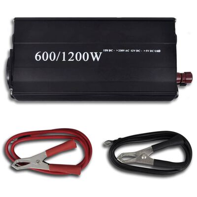 Voltage Converter 600-1200 W with USB