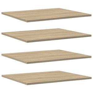 vidaXL Bookshelf Boards 8 pcs Sonoma Oak 60x50x1.5 cm Engineered Wood