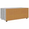 vidaXL TV Cabinet Grey Sonoma 100 x 48 x 43 cm Engineered Wood