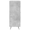 vidaXL Sideboard Concrete Grey 69.5x34x90 cm Engineered Wood