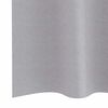 vidaXL Blackout Curtains with Rings 2 pcs Metal Grey 260 x 140 cm
