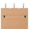 vidaXL Wall-mounted Coat Rack with 6 Hooks 120x40 cm HOME IS