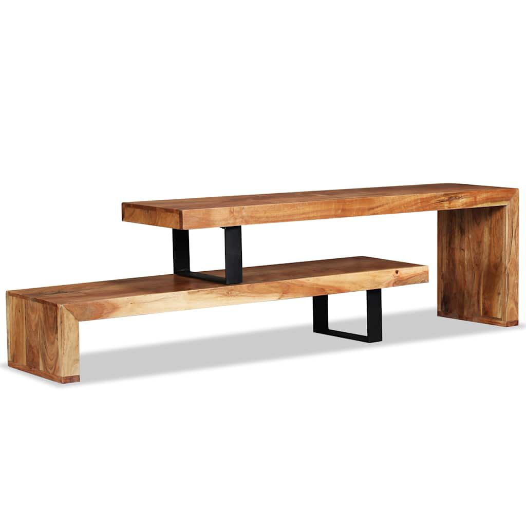 Acacia wood 2025 entertainment center