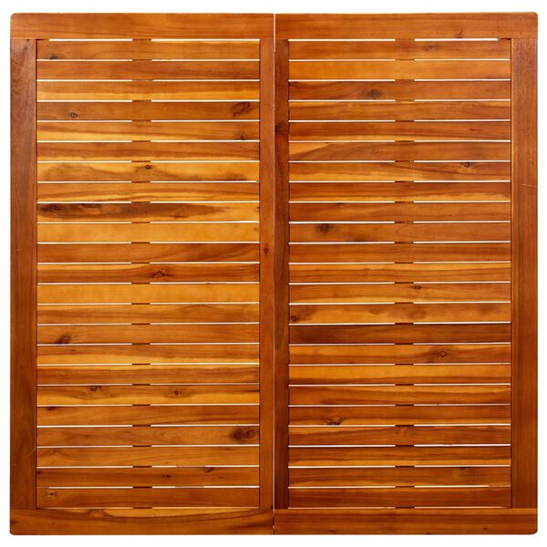 vidaXL Garden Coffee Table 110x110x45 cm Solid Acacia Wood