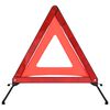 vidaXL Traffic Warning Triangles 4 pcs Red 56.5x36.5x44.5cm