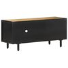 vidaXL TV Cabinet 90x30x40 cm Rough Mango Wood