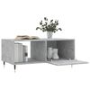 vidaXL Coffee Table Concrete Grey 90x50x40 cm Engineered Wood
